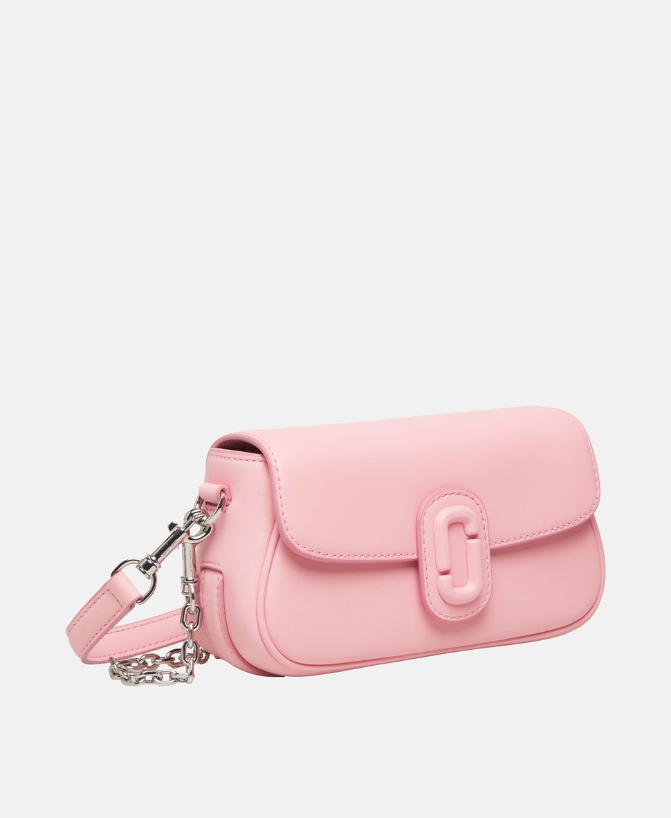 Marc Jacobs Kožená messenger taška Starorůžová 1