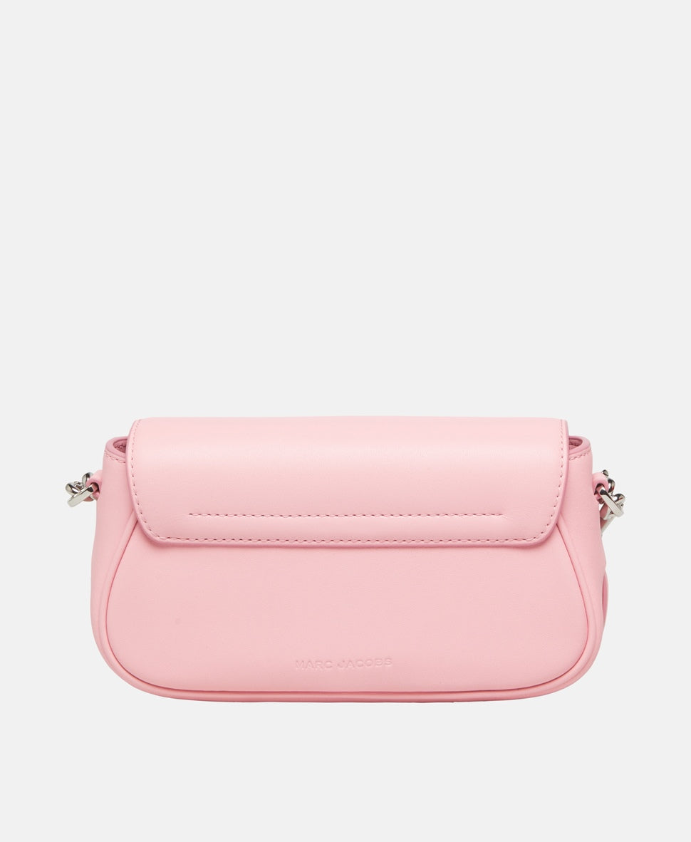 Marc Jacobs Kožená messenger taška Starorůžová 4