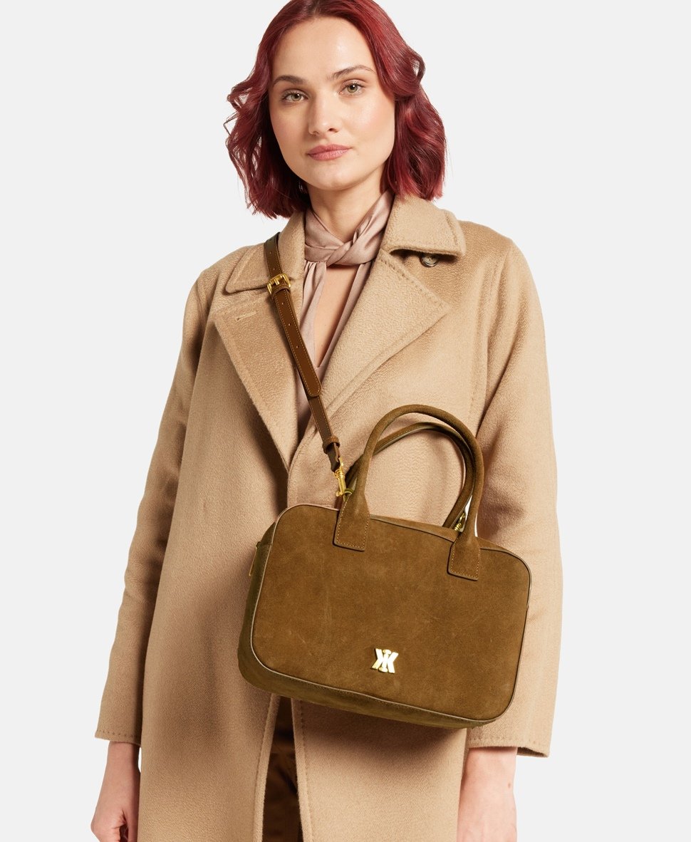 Kassandre kožená kabelka Camel 5