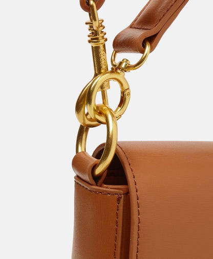 Kassandre kožená kabelka Camel 2