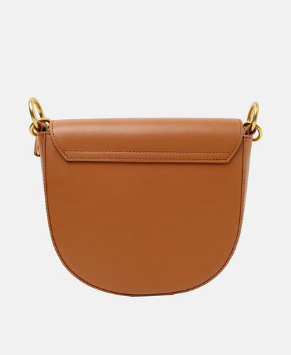 Kassandre kožená kabelka Camel 4
