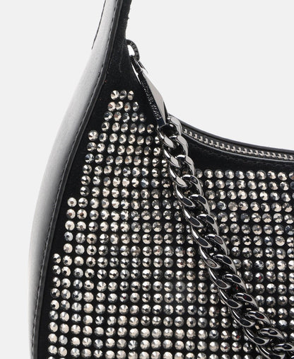 Michael Kors kožená hobo kabelka Černá 2