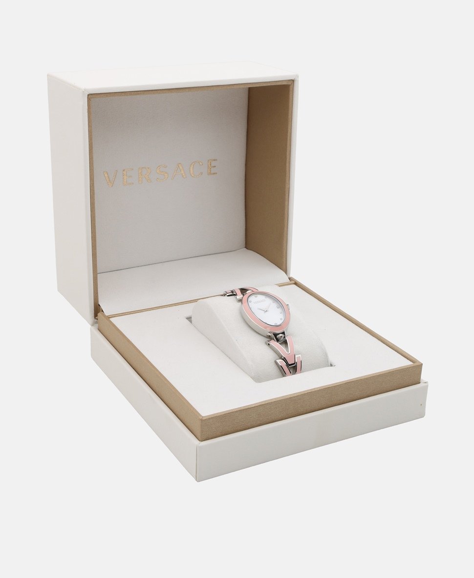 Versace hodinky Fialová 4