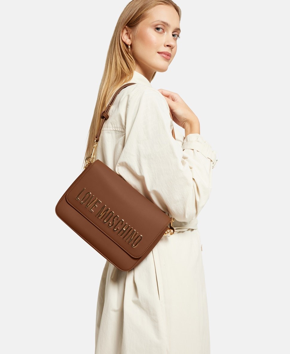 Love Moschino kabelka přes rameno Camel 5