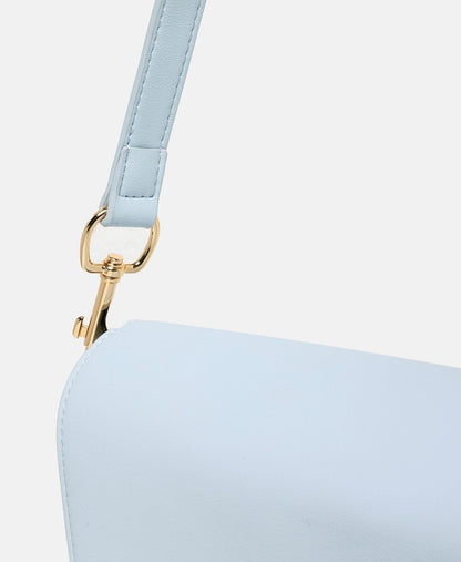 Love Moschino kabelka přes rameno Světle modrá 2