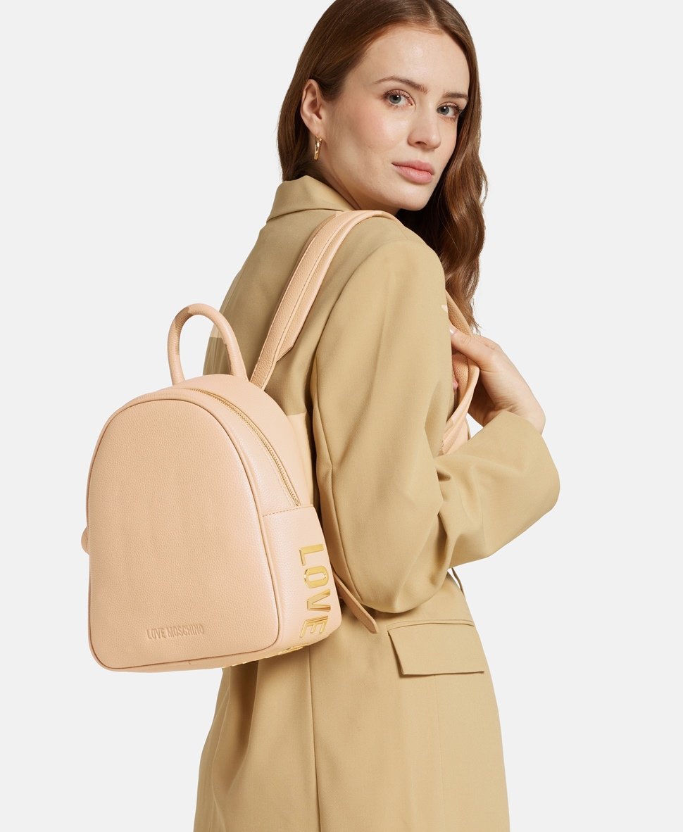 Love Moschino batoh Béžová 5