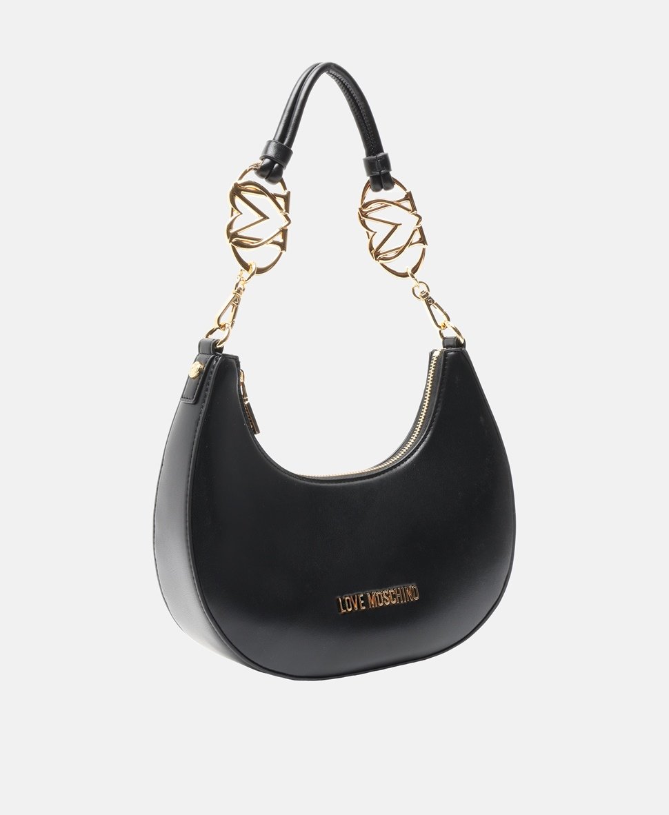 Love Moschino hobo kabelka Černá 1