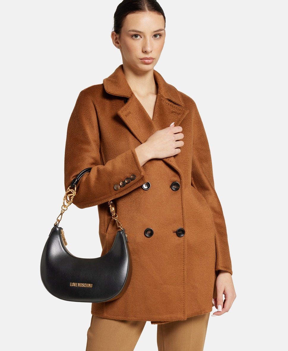 Love Moschino hobo kabelka Černá 5