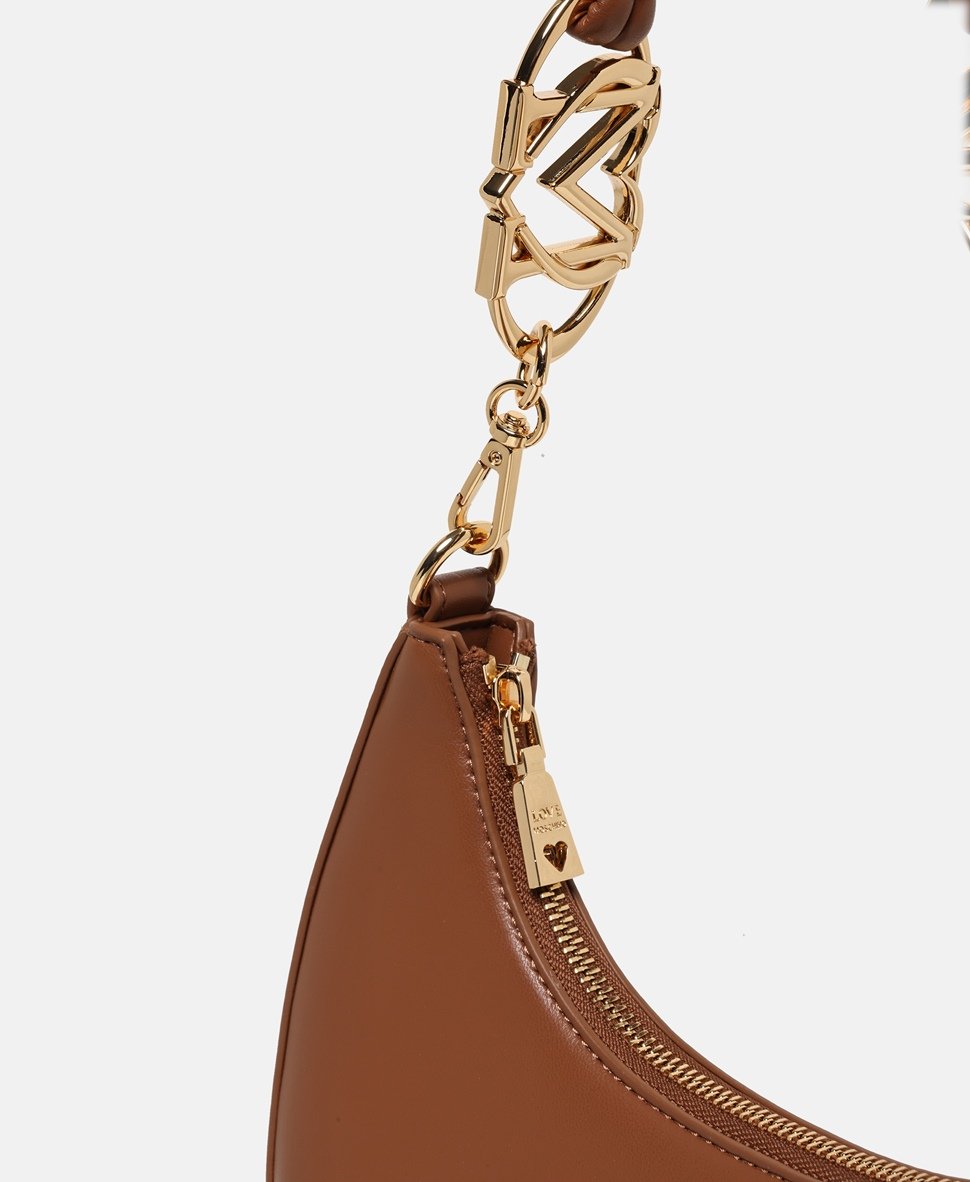 Love Moschino hobo kabelka Camel 2