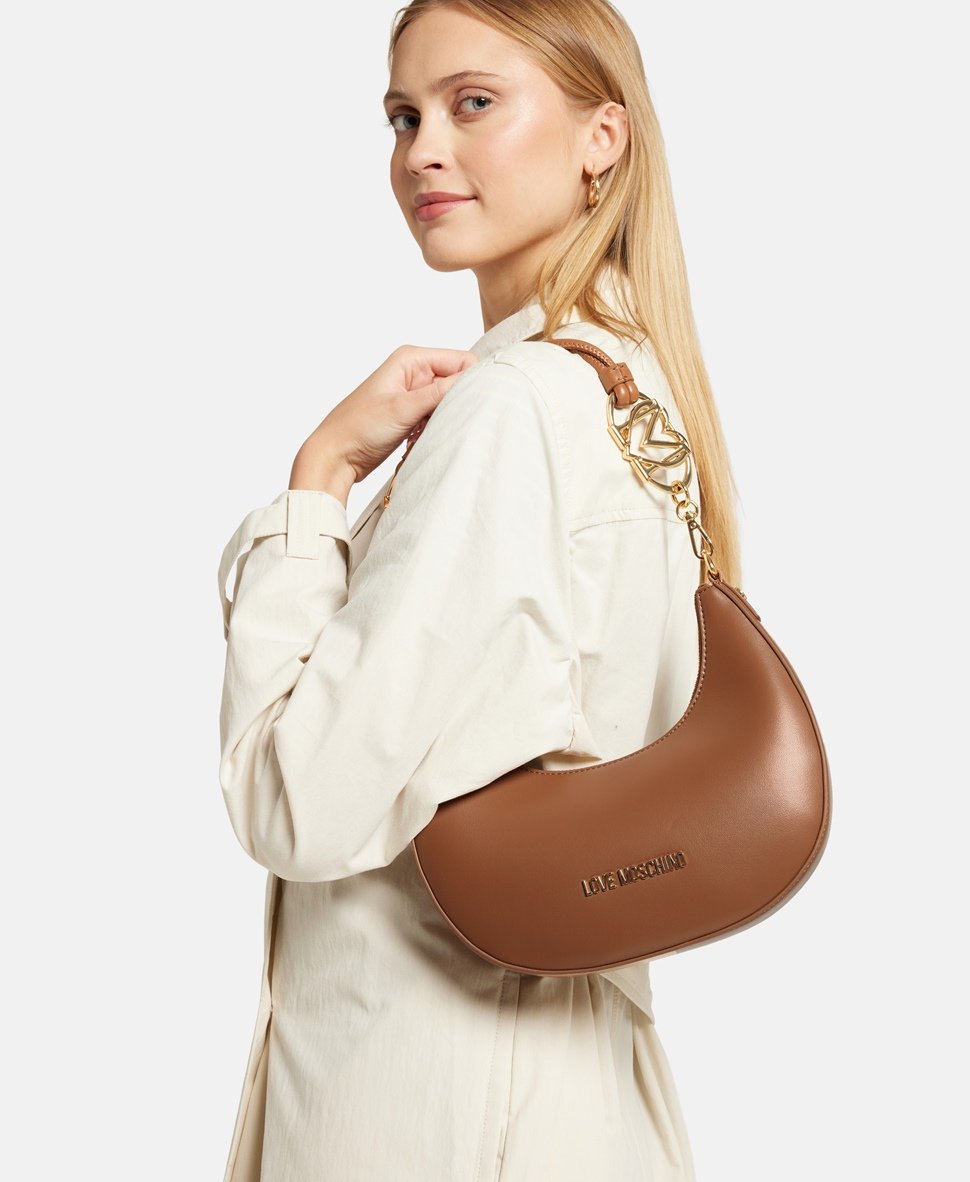 Love Moschino hobo kabelka Camel 5