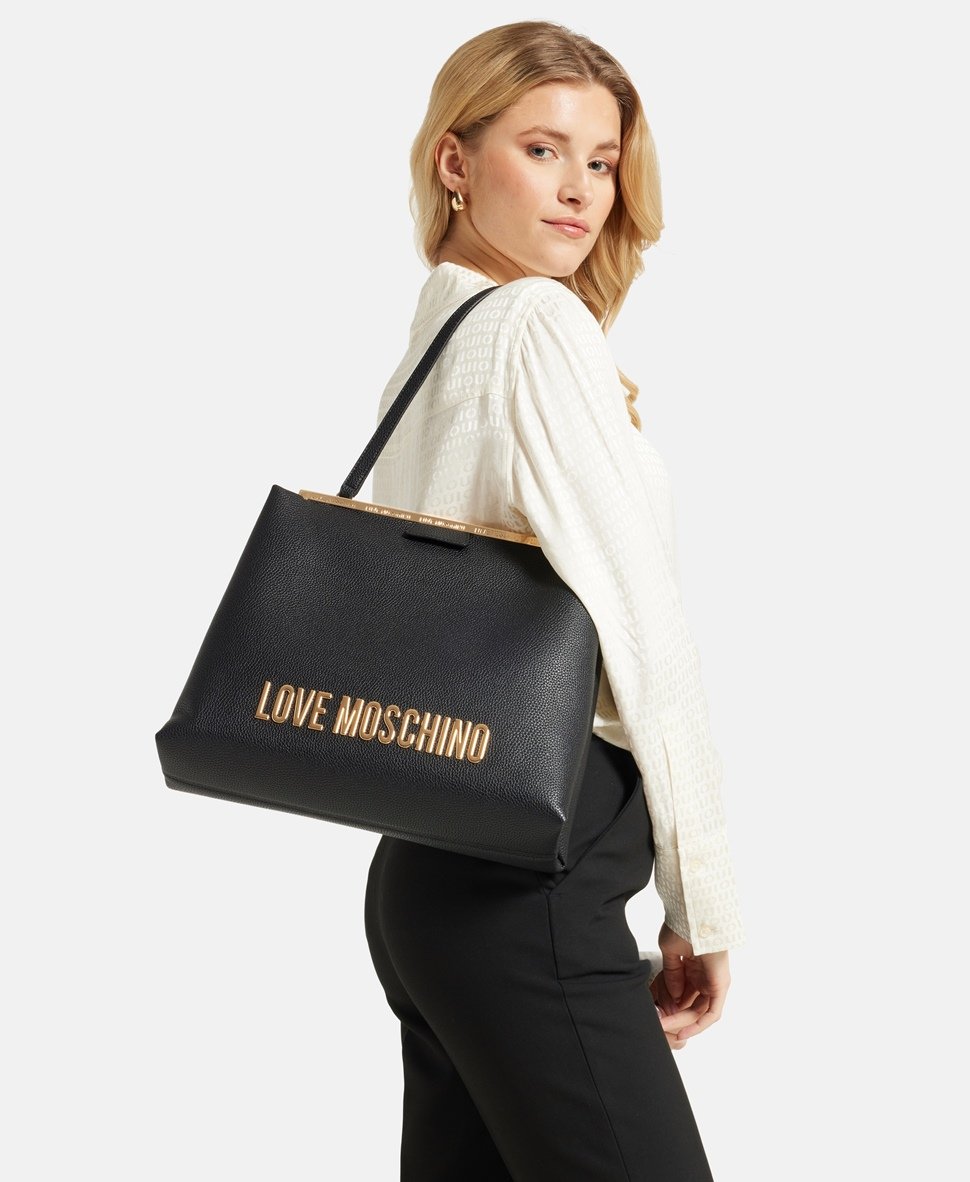 Love Moschino kabelka přes rameno Černá 5