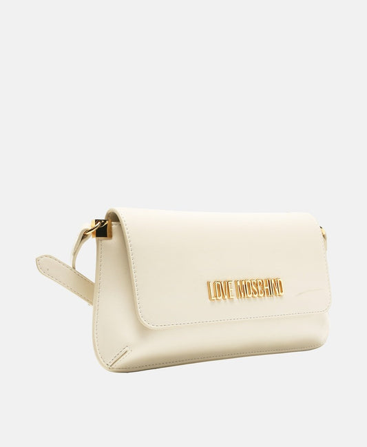 Love Moschino kabelka přes rameno Ecru 1