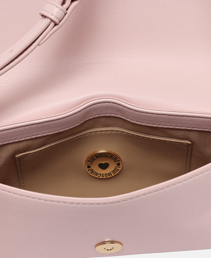 Love Moschino kabelka přes rameno Růžová 3