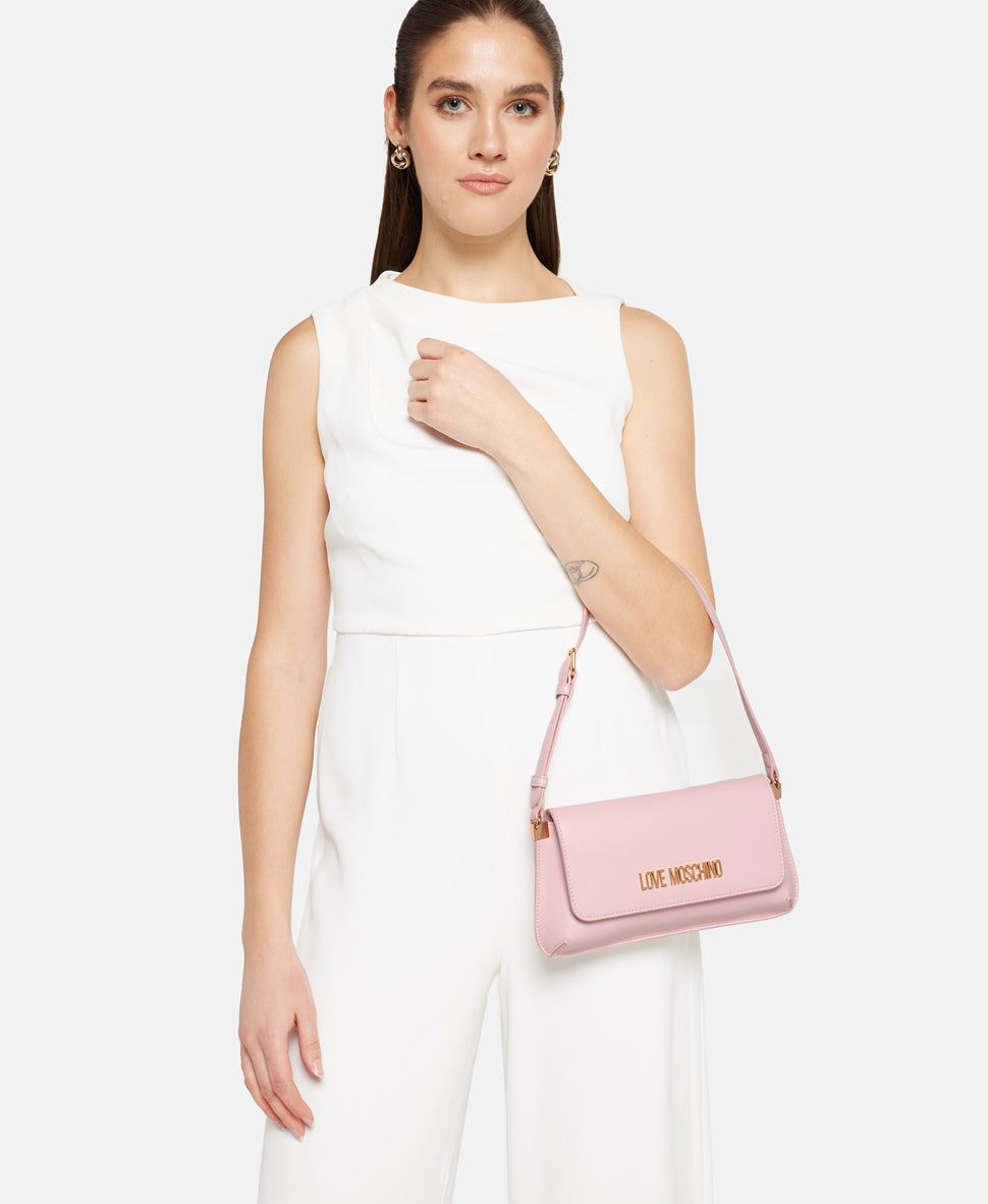 Love Moschino kabelka přes rameno Růžová 5