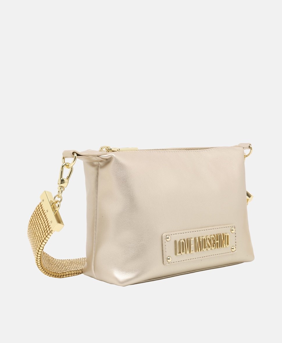Love Moschino kabelka přes rameno Zlatá 1
