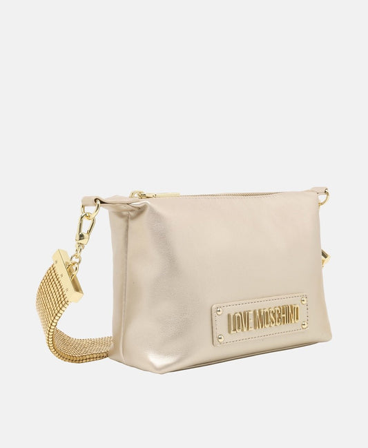 Love Moschino kabelka přes rameno Zlatá 1