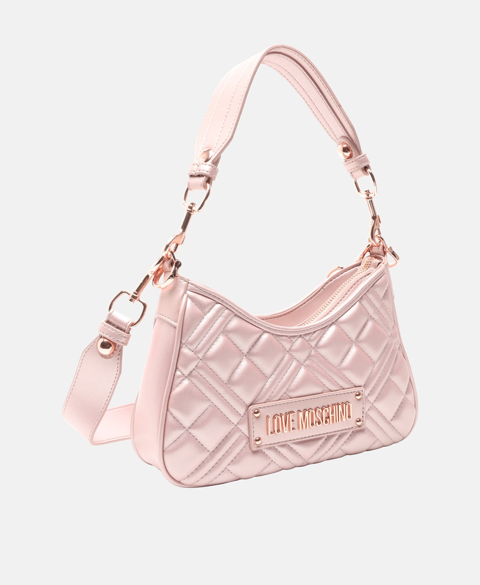 Love Moschino kabelka přes rameno Růžově zlatá 1