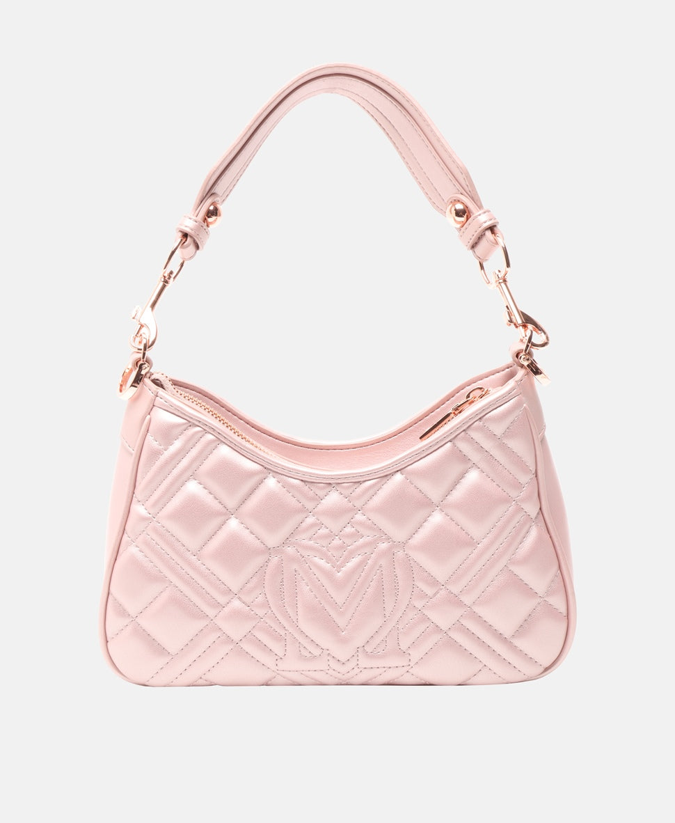 Love Moschino kabelka přes rameno Růžově zlatá 4