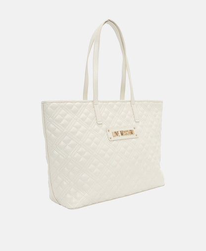 Love Moschino kabelka tote Ecru 1