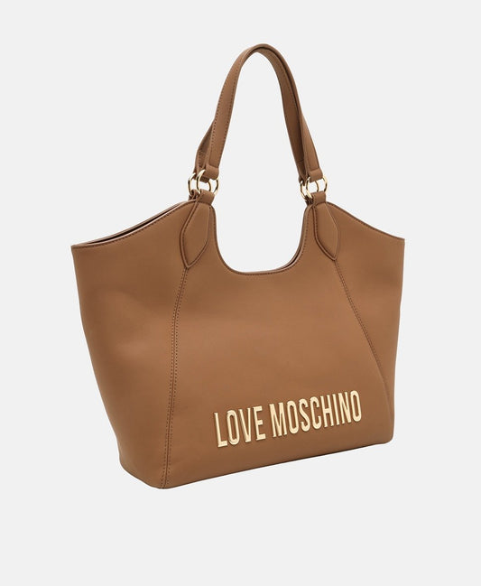 Love Moschino kabelka shopper Camel 1