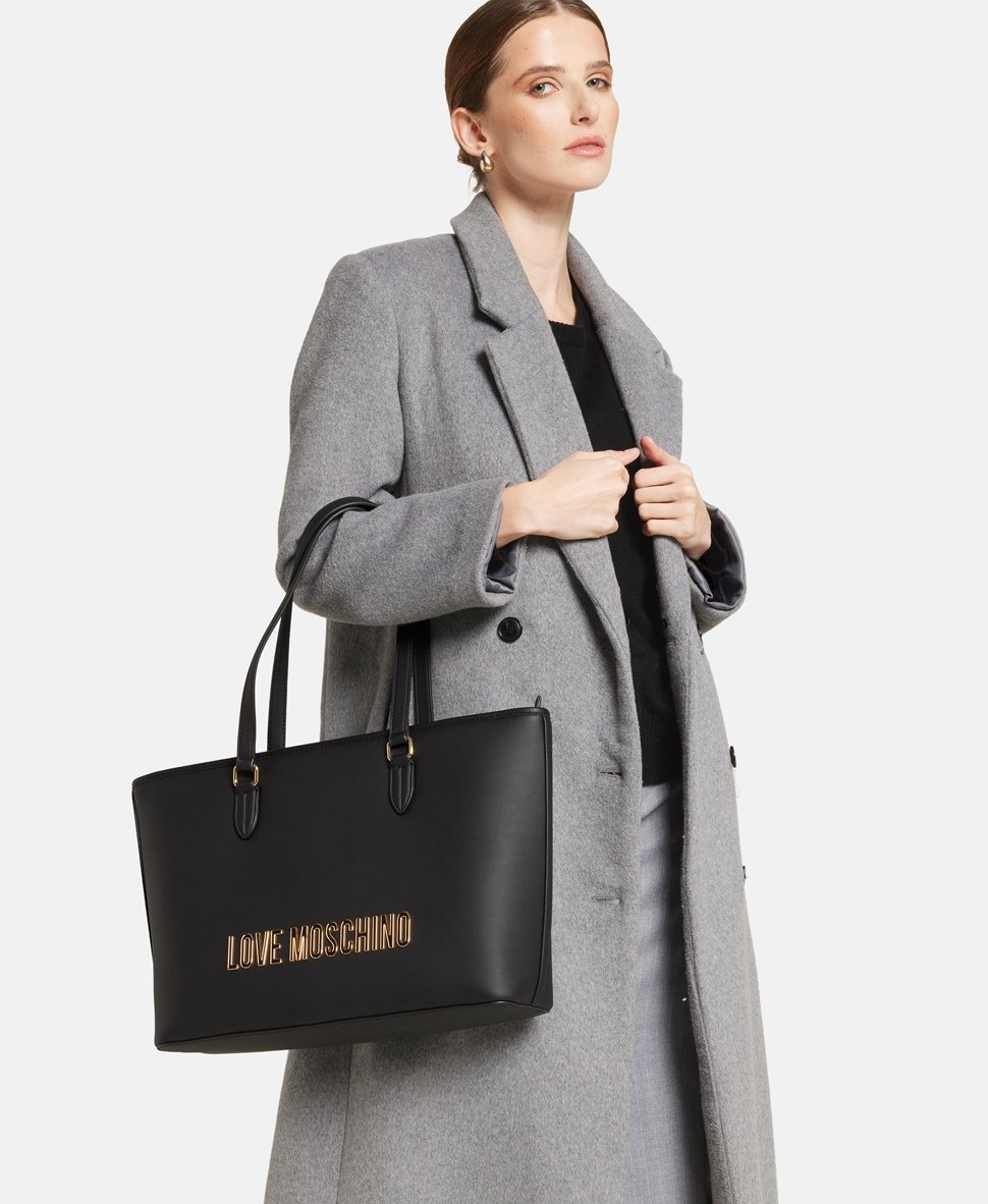 Love Moschino kabelka tote Černá 5
