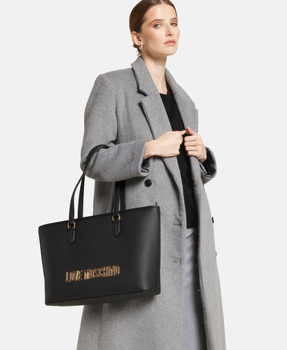 Love Moschino kabelka tote Černá 5