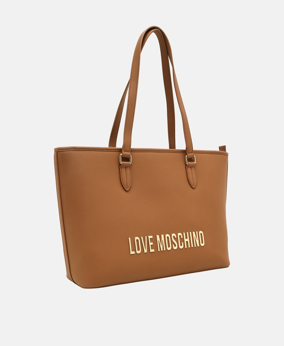 Love Moschino kabelka tote Camel 1