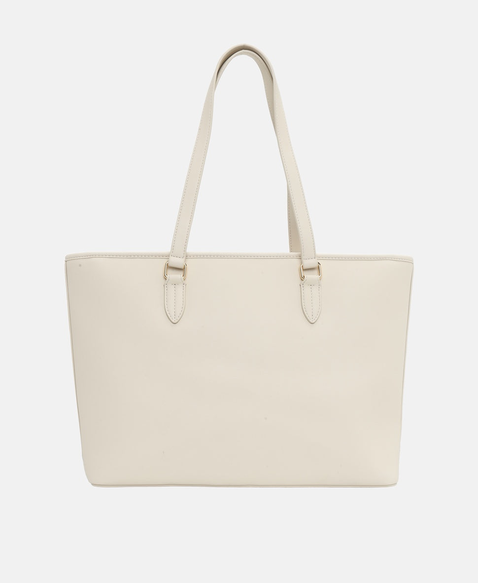 Love Moschino kabelka tote Ecru 4