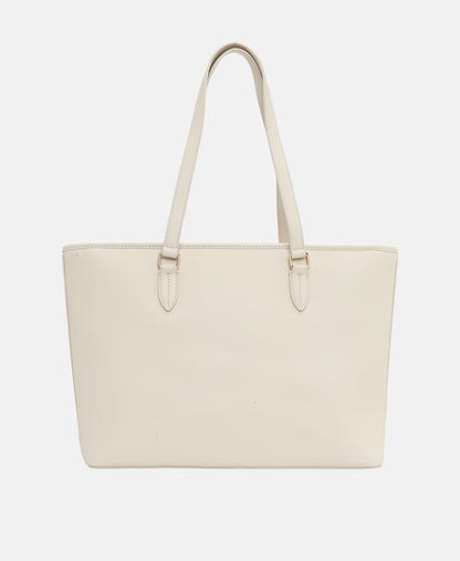 Love Moschino kabelka tote Ecru 4