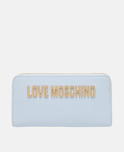 Love Moschino peněženka Světle modrá 1