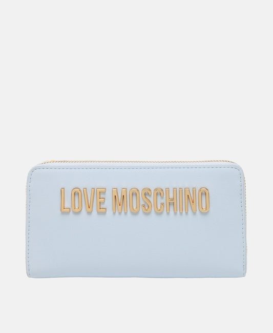 Love Moschino peněženka Světle modrá 1