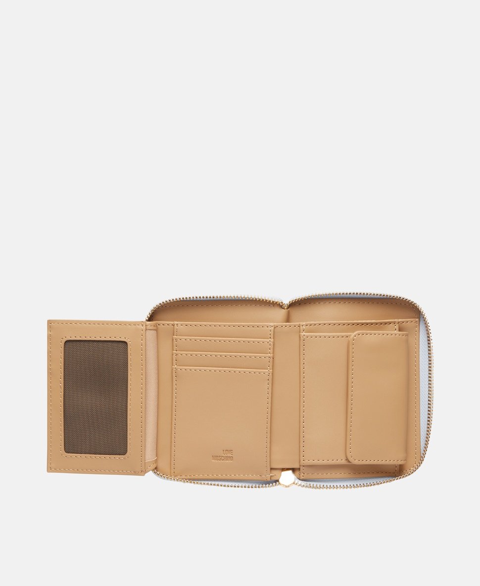 Love Moschino peněženka Světle modrá 4