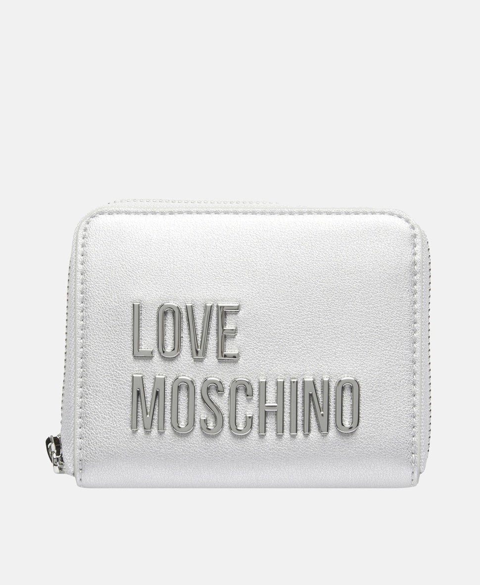 Love Moschino peněženka Stříbrná 1