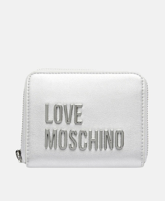 Love Moschino peněženka Stříbrná 1