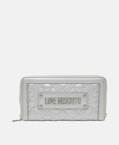 Love Moschino peněženka Stříbrná 1