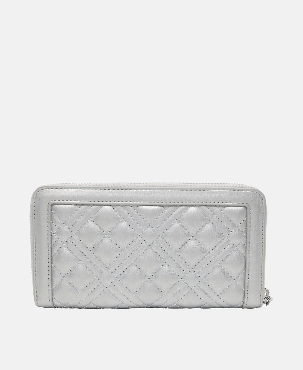 Love Moschino peněženka Stříbrná 2