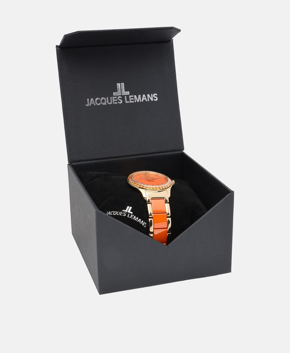Jacques Lemans hodinky Zlatá 4