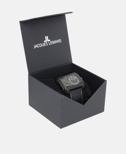 Jacques Lemans hodinky Černá 4
