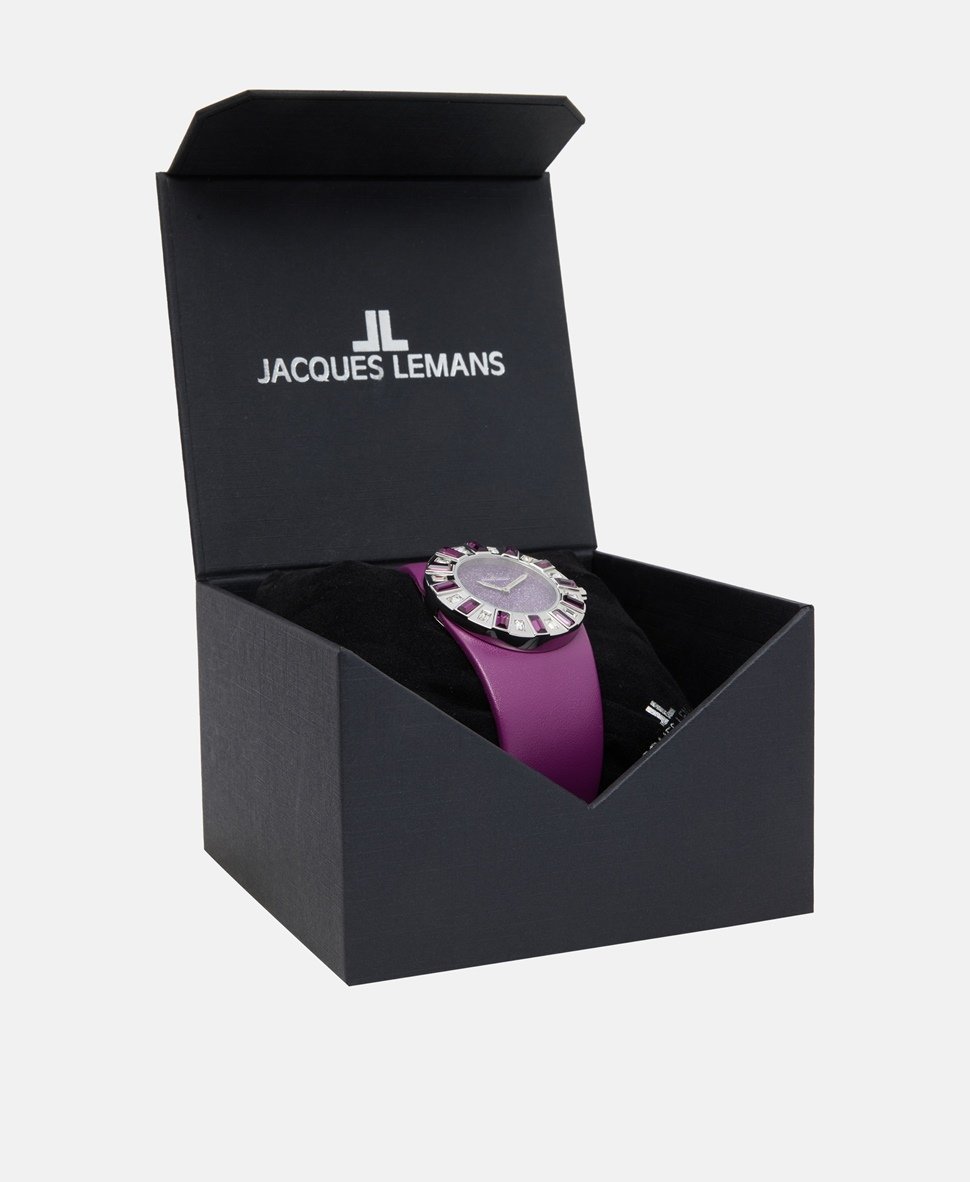 Jacques Lemans hodinky Fialová 4