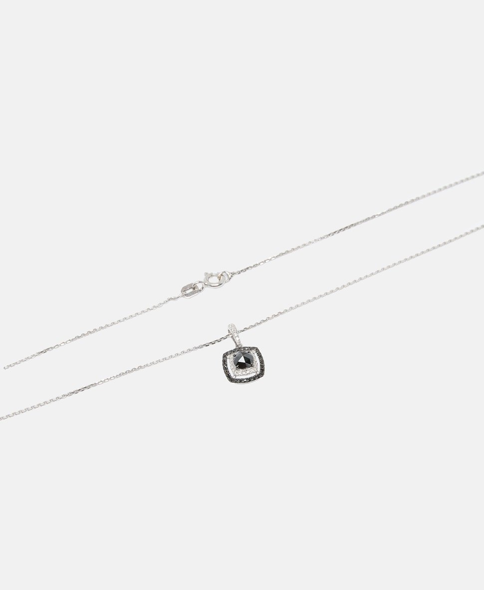Atelier du Diamant náhrdelník s diamantovým přívěskem Bílé zlato 2