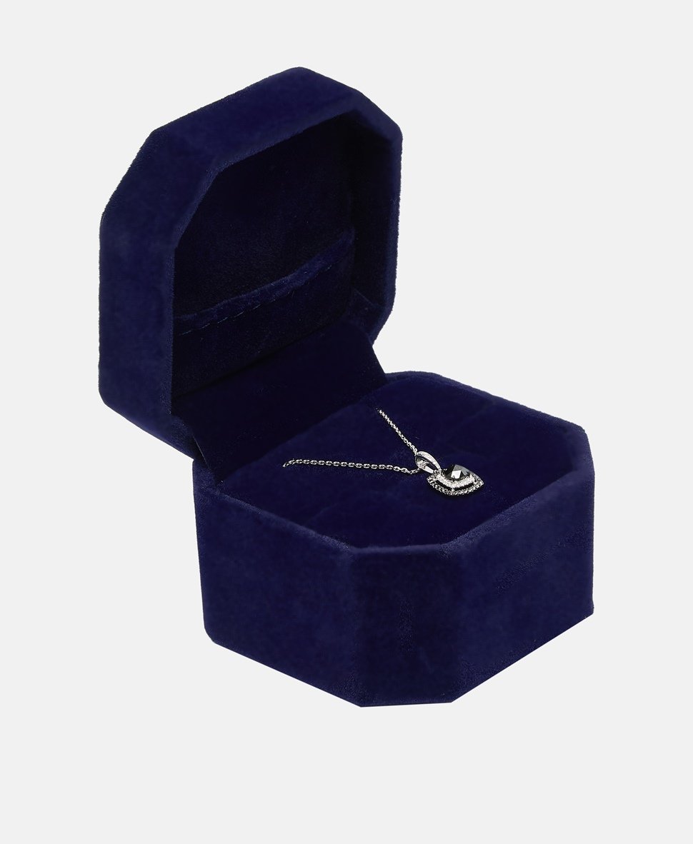 Atelier du Diamant náhrdelník s diamantovým přívěskem Bílé zlato 3