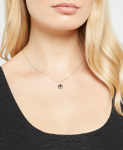 Atelier du Diamant náhrdelník s diamantovým přívěskem Bílé zlato 4