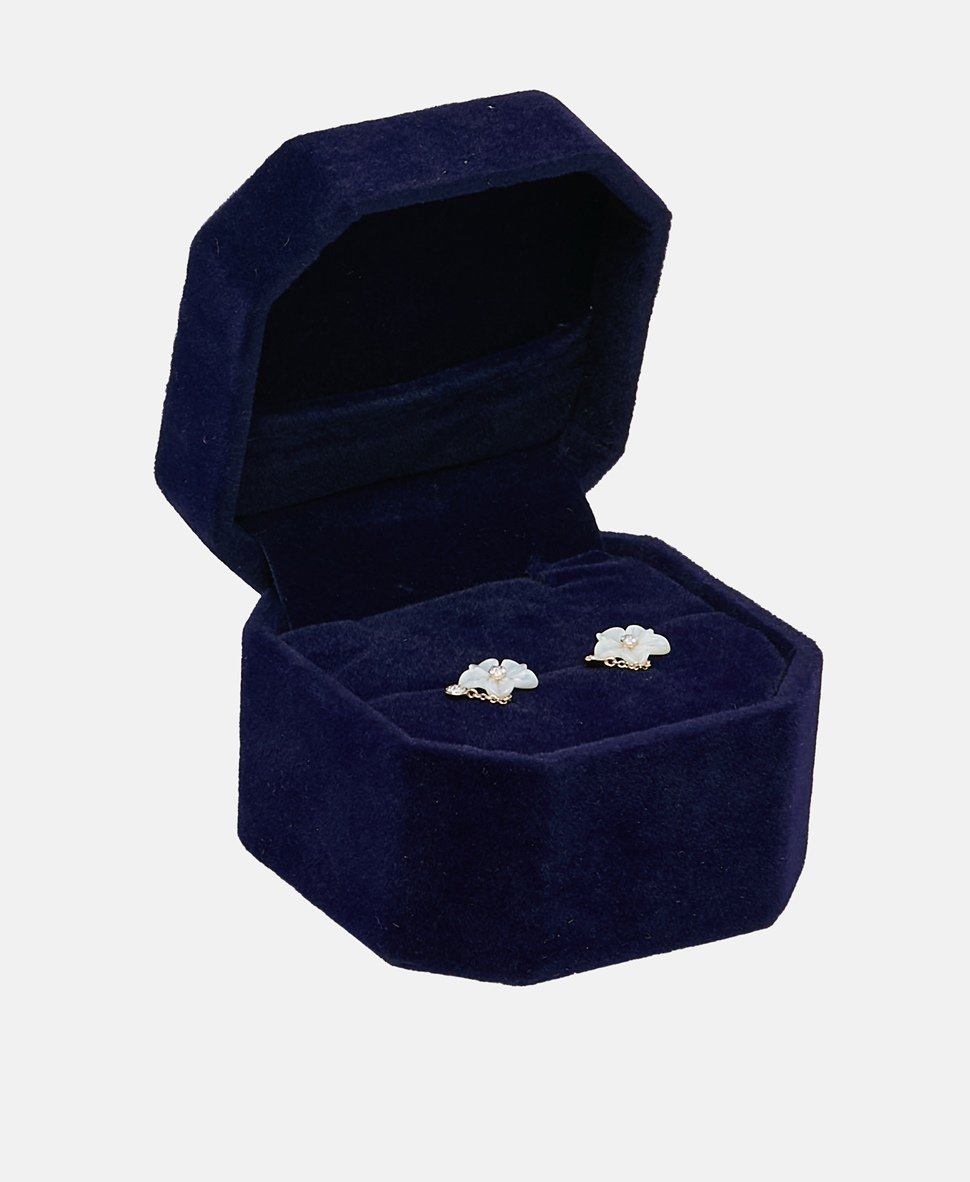 Muse Jewels diamantové náušnice Zlatá 3