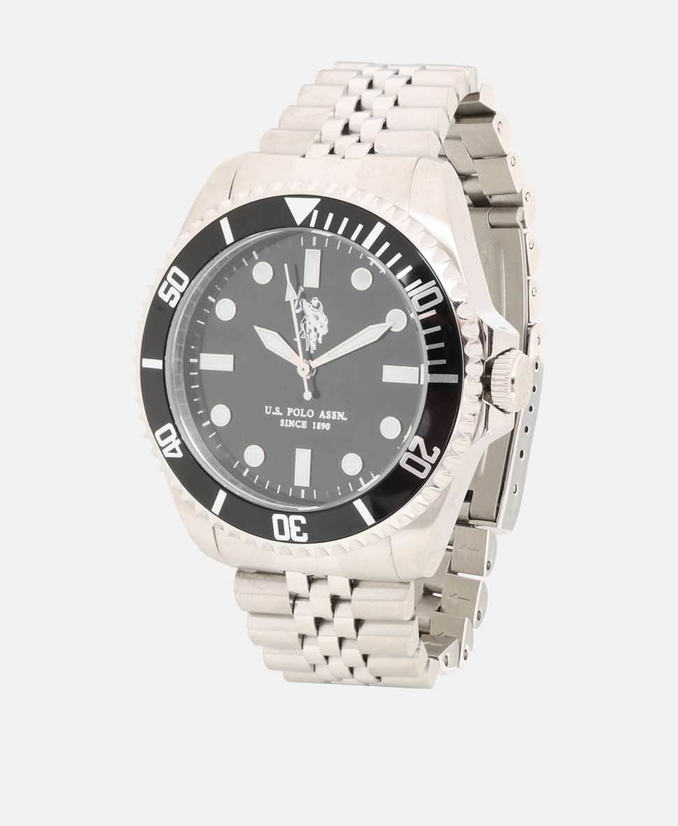 U.S. Polo Assn. hodinky Stříbrná 1