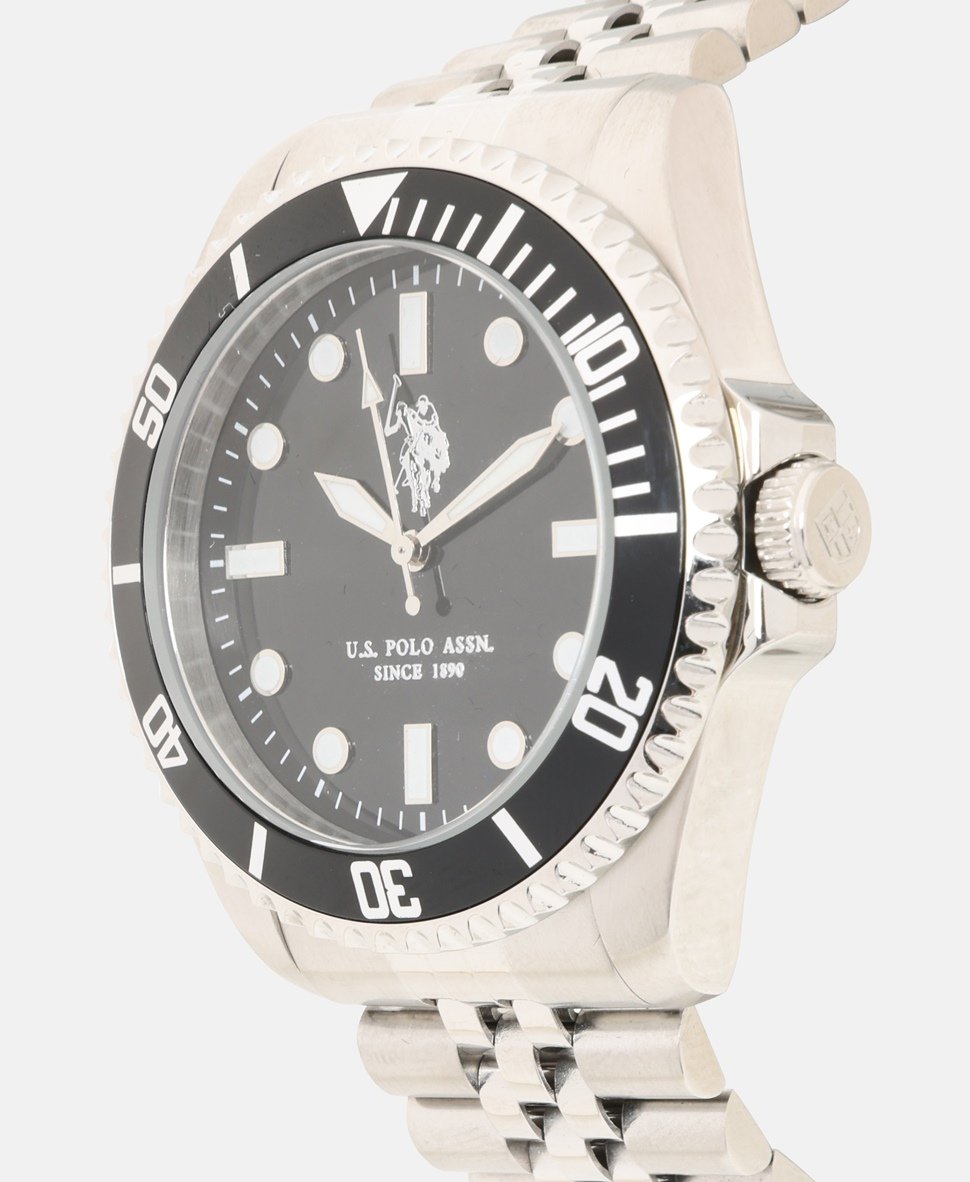 U.S. Polo Assn. hodinky Stříbrná 2