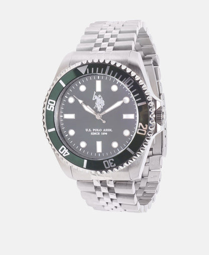 U.S. Polo Assn. hodinky Stříbrná 1