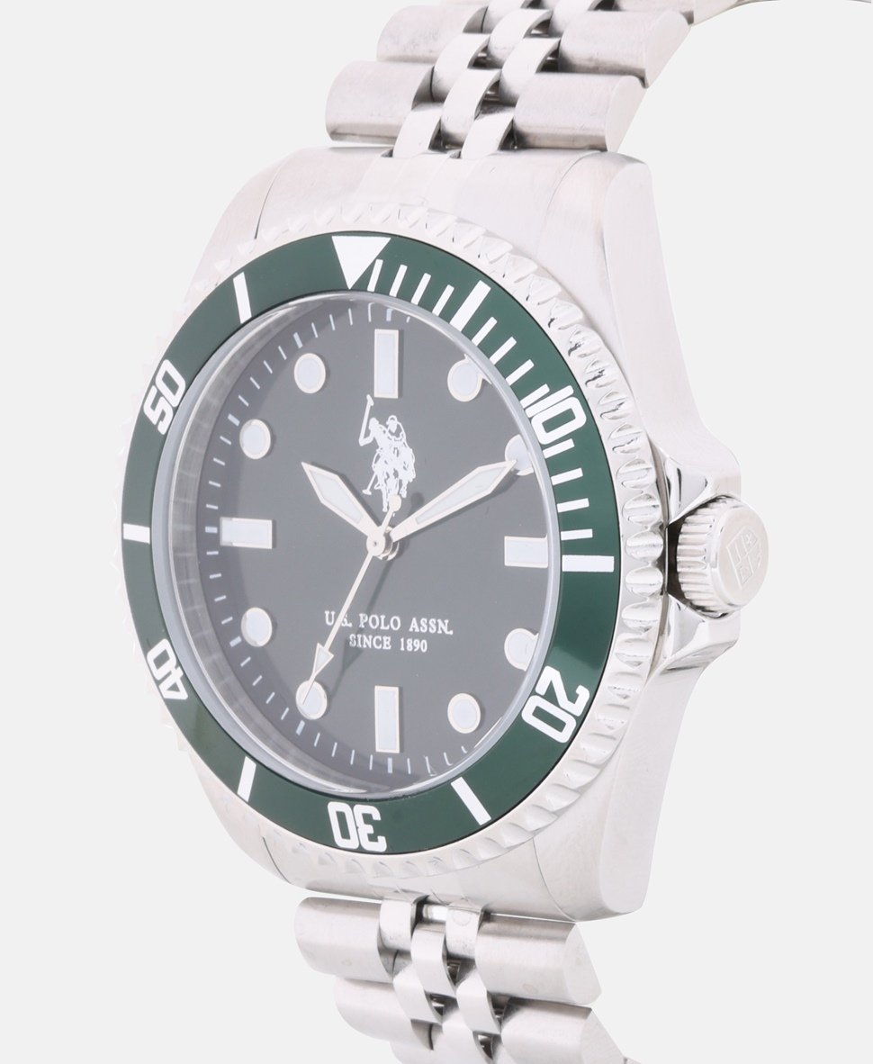 U.S. Polo Assn. hodinky Stříbrná 2