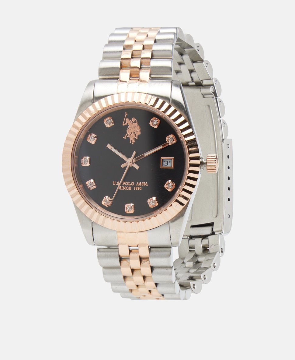 U.S. Polo Assn. hodinky Stříbrná 1