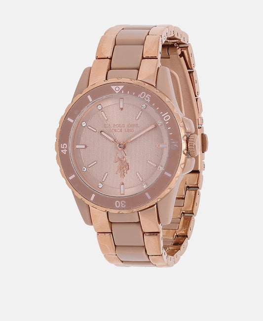 U.S. Polo Assn. hodinky Růžově zlatá 1