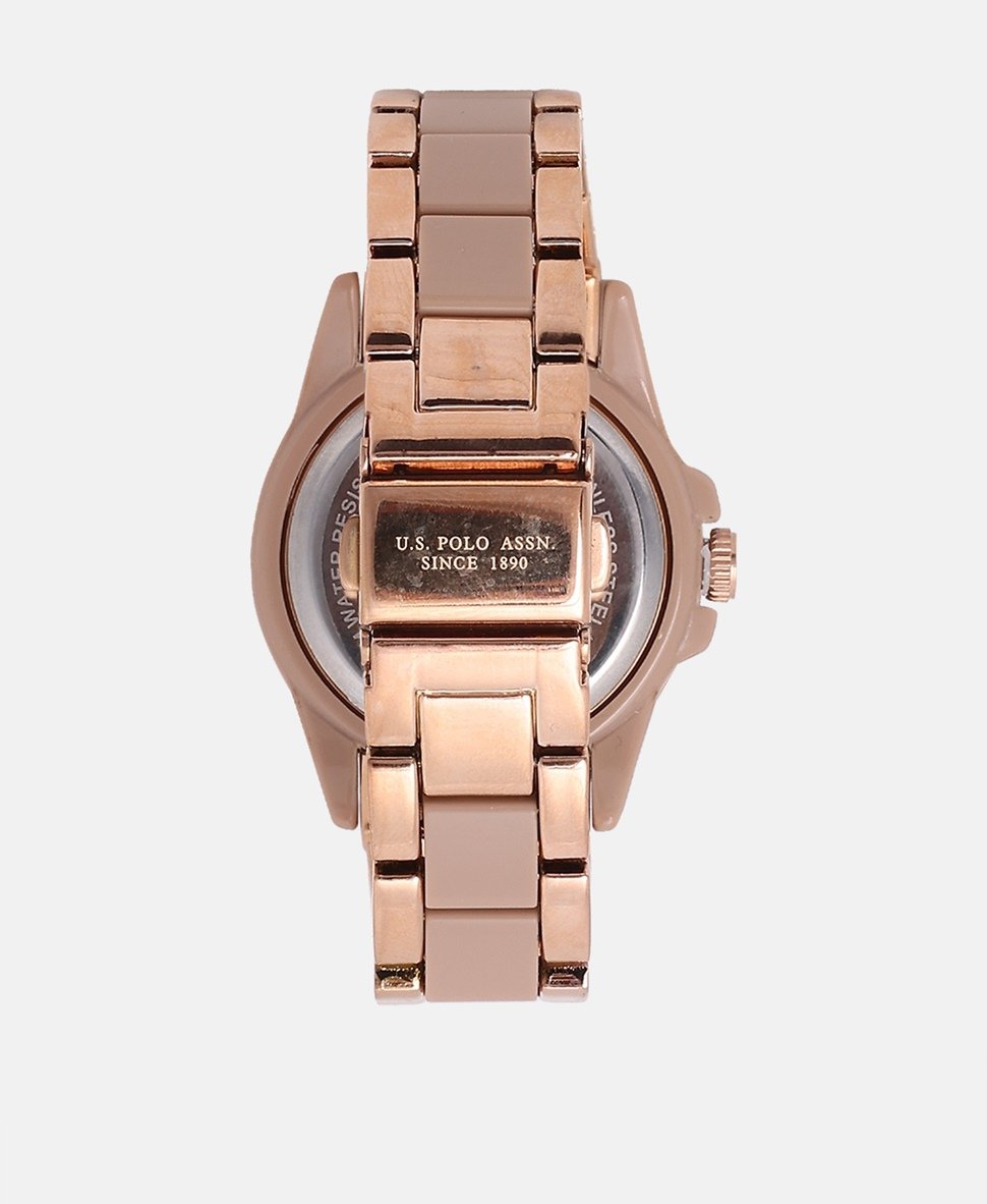U.S. Polo Assn. hodinky Růžově zlatá 3